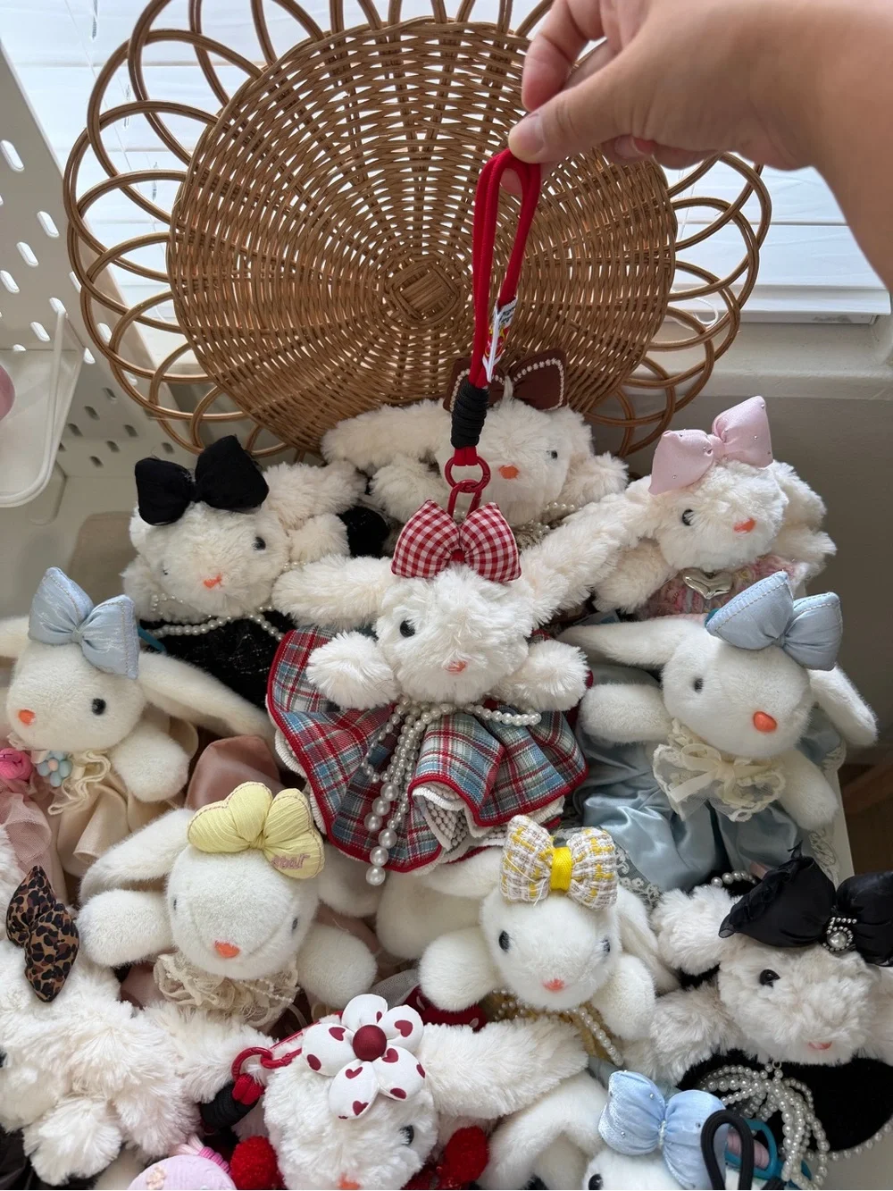 16 pcs -Cute Bunny Plush Charm BundleBrand new, never used